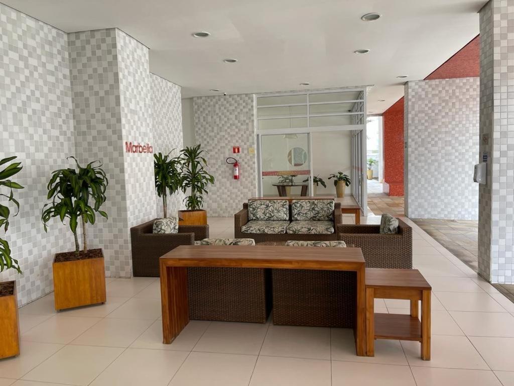 Lindo Apartamento A 50 Metros Da Praia غوارويا المظهر الخارجي الصورة