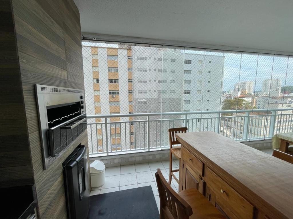 Lindo Apartamento A 50 Metros Da Praia غوارويا المظهر الخارجي الصورة